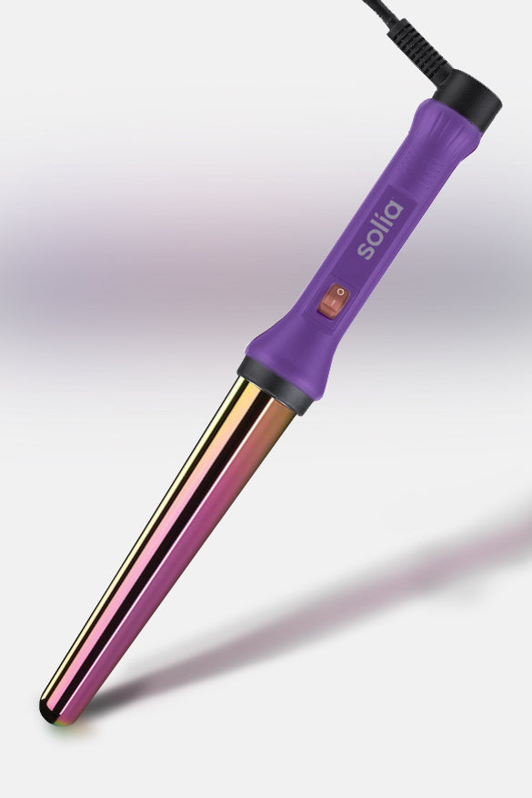 Prismatic Titanium Professional Curling Wand 19/32mm - Purple
