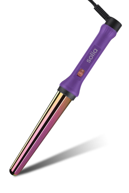 Prismatic Titanium Professional Curling Wand 19/32mm - Purple