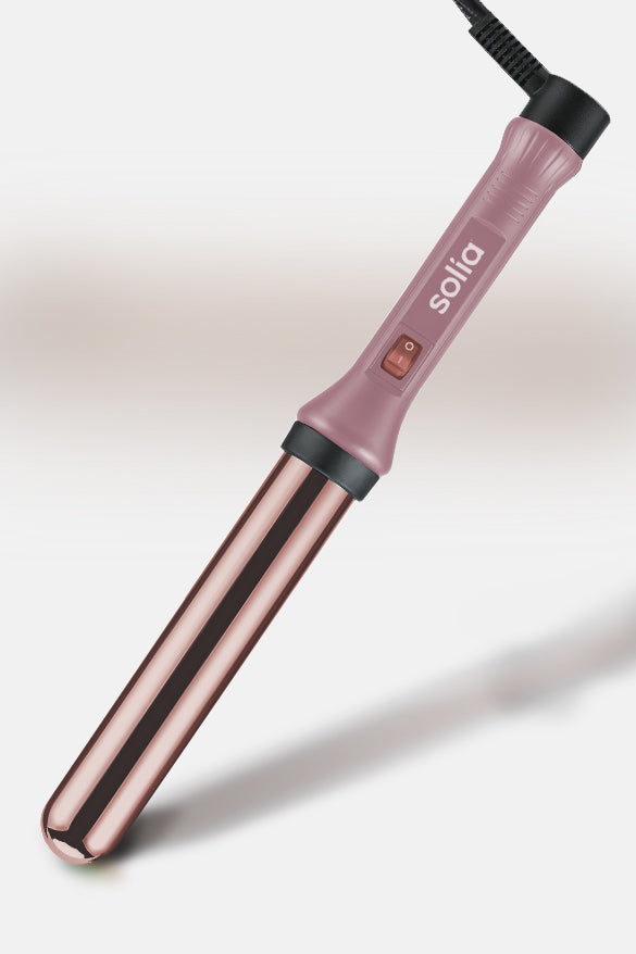 Rose gold outlet titanium curling iron